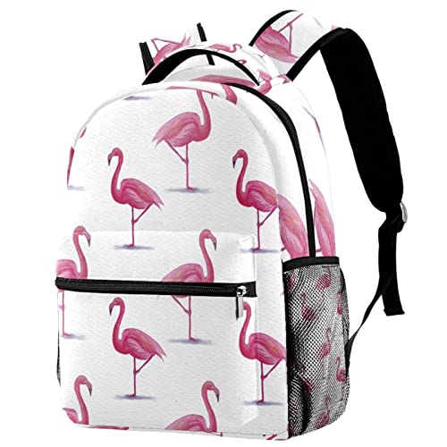 Sac à dos pour femme parfait pour les cours et les sorties avec motif avion coucher du soleil
