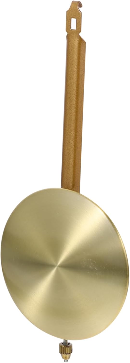 jojofuny 5pcs Safe Light Metal Pendulum Replacement DIY Wall Clock Parts Clock Pendulum Supplies Easy to Use