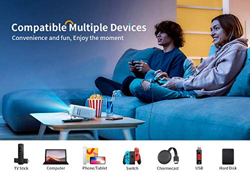 VAN KYO Cinemango 100P Native Projector 1080p Home...