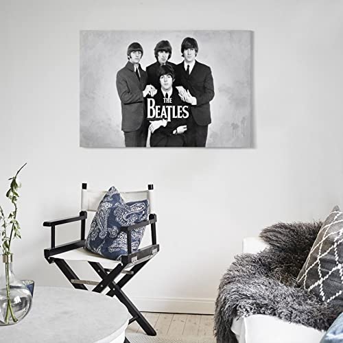 JMUNG Poster classique The Beatles – Peinture décorative sur toile – Poster mural moderne pour chambre à coucher – 30 x… - Les Beatles, Paul McCartney, John Lennon, RIngo Starr, George Harrison JMUNG Poster classique The Beatles - Peinture décorative sur toile - Poster mural moderne pour chambre à coucher - 30 x… – Image 6