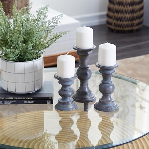 Deco 79 31877 Wood Decorative Candle Holder Candle Stand thumb #4