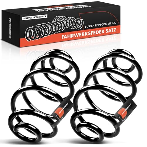 Frankberg 2x Federn Fahrwerksfeder Hinterachse Kompatibel mit Meriva 1.4L MPV 2004-2010 Meriva 1.6L 1.7L 1.8L MPV 2003-2010
