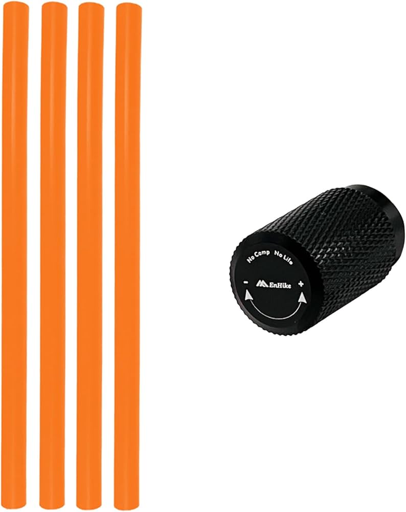 Amazon | EnHike 耐熱シリコンチューブ 火力調節つまみ アシスト