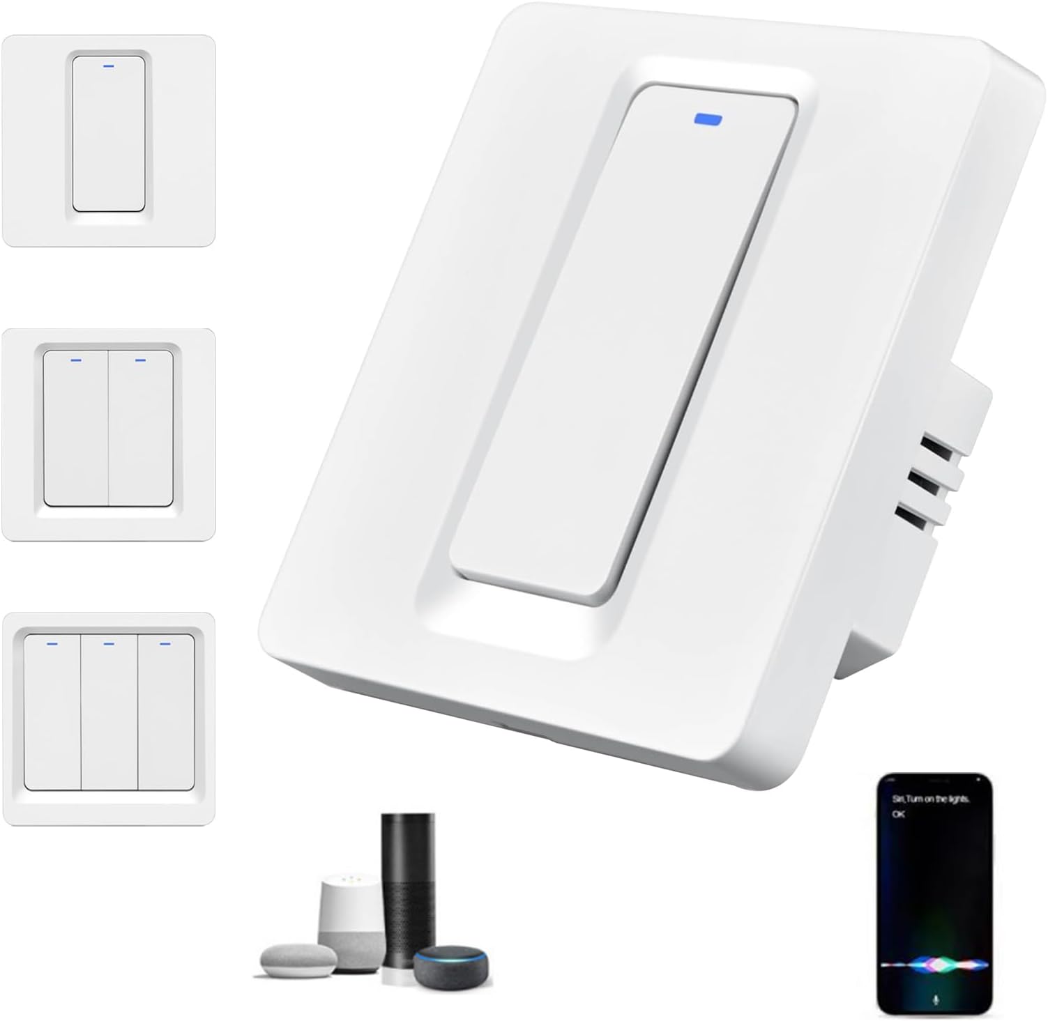 Gallery Detail: Tujafon WiFi Smart Wall Light Switch Remote Control App Control