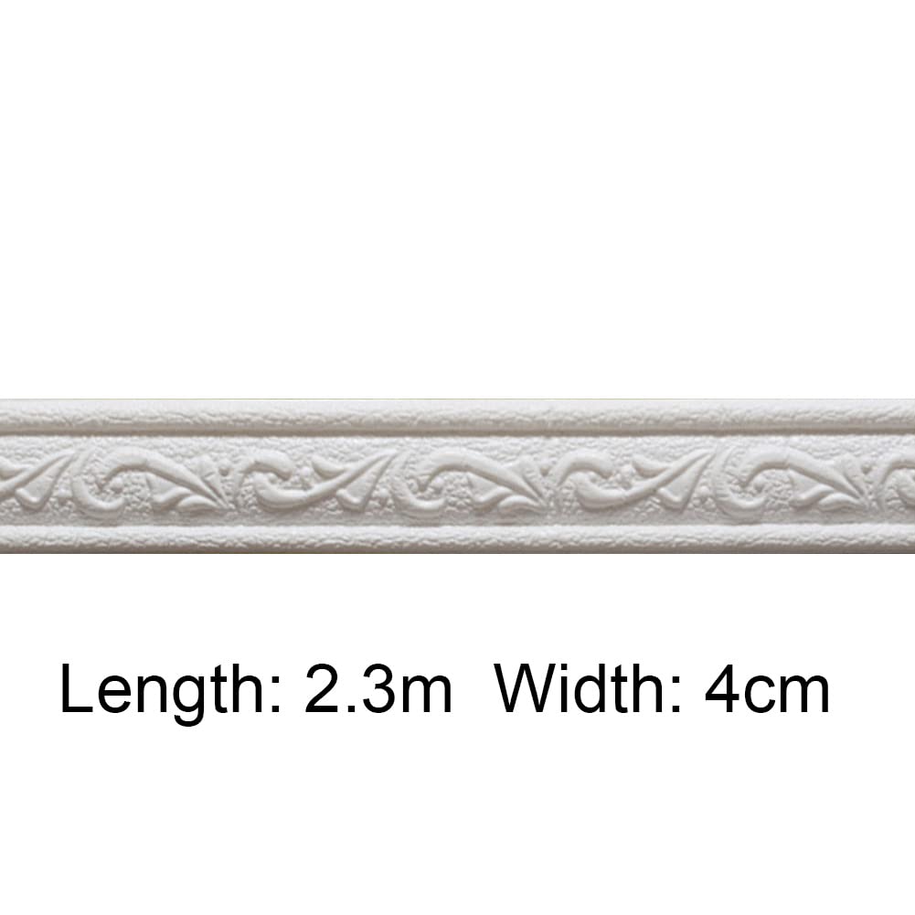 Bordo Autoadesivo Per Parete 3D - Cornice Flessibile Per Quadri O Decorazioni | Facile Da Tagliare E Installare, Senza Fori