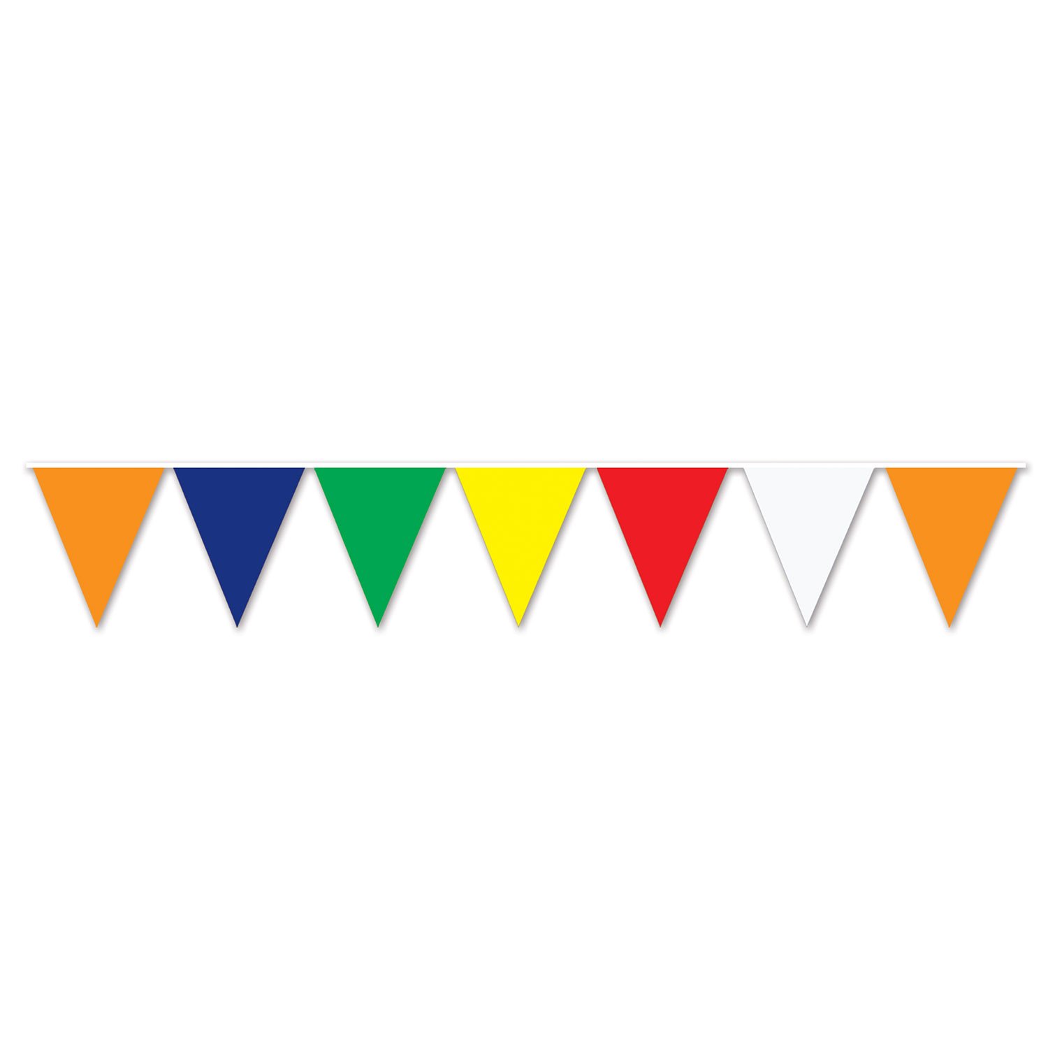 Beistle 1-Pack al aire libre banderín pancarta decorativa para fiesta Multi-color