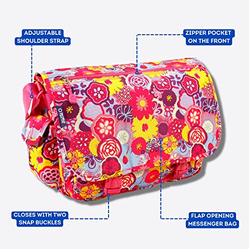 Image of J World New York Terry Messenger Bag for Women Girls School Kids