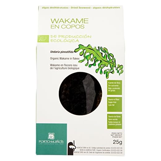 Porto-Muiños - Alga Wakame deshidratado Eco Porto Muiños 25 g