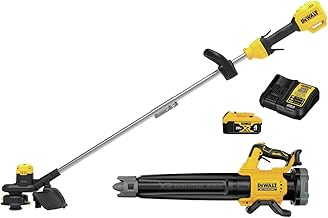 20V MAX String Trimmer and Leaf Blower Kit, Cordless,...