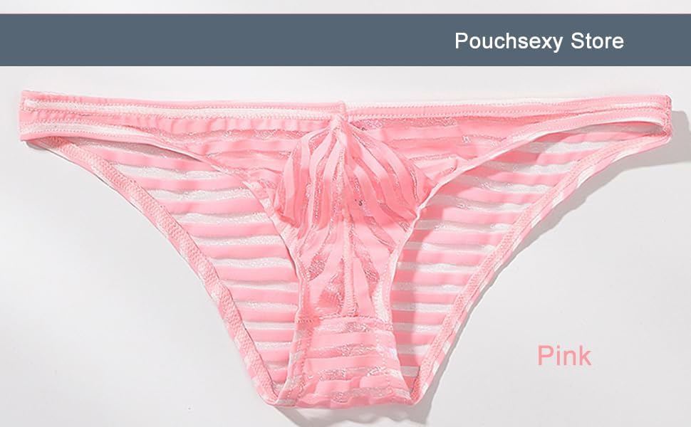 Men's Mesh Breathable Briefs U convex bulge pouch undewear sexy for man bikini Breathable panties Quick Dry 3-Pack - Image 3