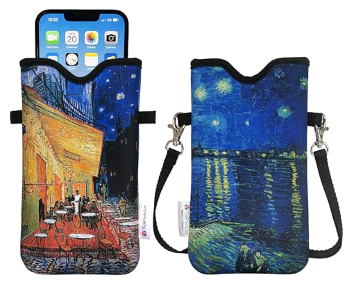 Pochette téléphone Van Gogh Café Terrace pour flâneries et voyages