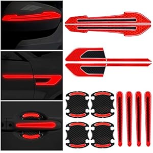 12 Pieces Reflective Car Stickers S...