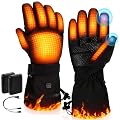 AYEAH Heated Gloves for Men Women, Rechargeable Heated Gloves with 3 Heat Settings for Winter Outdoor Work Hunting Camping Snowboarding Hiking (XL)
