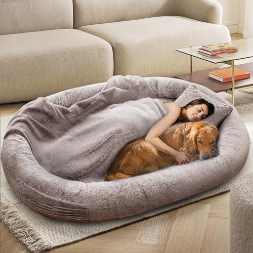 Human Dog Bed Adult Dog Bed Bean Bag Bed for Adults Giant