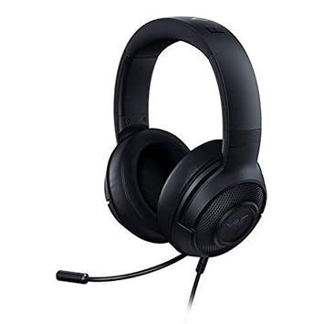 Razer Kraken X Lite Ultralight Gaming Headset: 7.1 Surround Sound Capable - Lightweight Frame - Bendable Cardioid Microphone - for PC, Xbox, PS4, Nintendo Switch - Classic Black