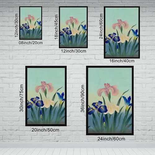 Impression sur toile Iris Ohno Bakufu pour une ambiance zen au bureau - 2