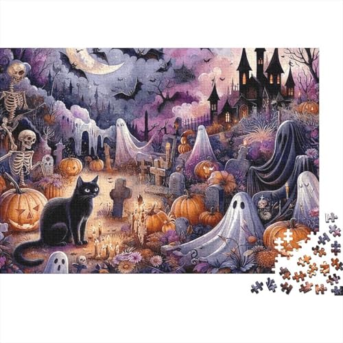Puzzle imposible de 1000 piezas con diseño de animales para adultos, 70x50 cm