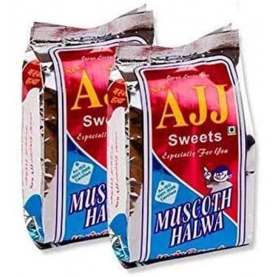 JJ Marketing AJJ Sweets Muscoth Halwa Traditional Sweet 500g (2 × 250g)-image-35