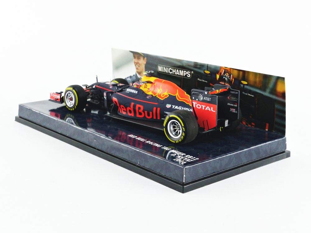Minichamps - 417160026 - Red Bull Tag-Heuer Rb12-2016 - Échelle 1/43 - Bleu/Rouge/Jaune