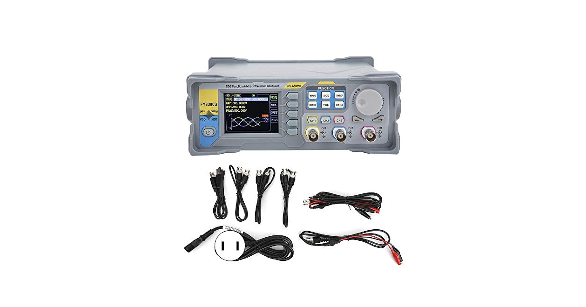 Generatore Di Segnale DDS A 3 Canali FY8300S-20M - Con Uscita TTL E Forme D'Onda Arbitrarie