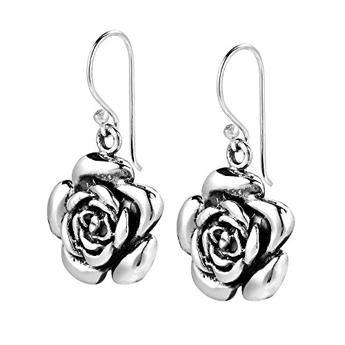 Boucles d'oreilles rose argent 0.925 AeraVida légères et anti-allergie