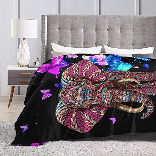 Gocerktr Elephant Butterfly Sherpa Fleece Throw Blanket For Couch Sofa Chair Bed Plush Soft Cozy Soft Blankets For Women Girls Kids Gift 50” × 60” #TOP3