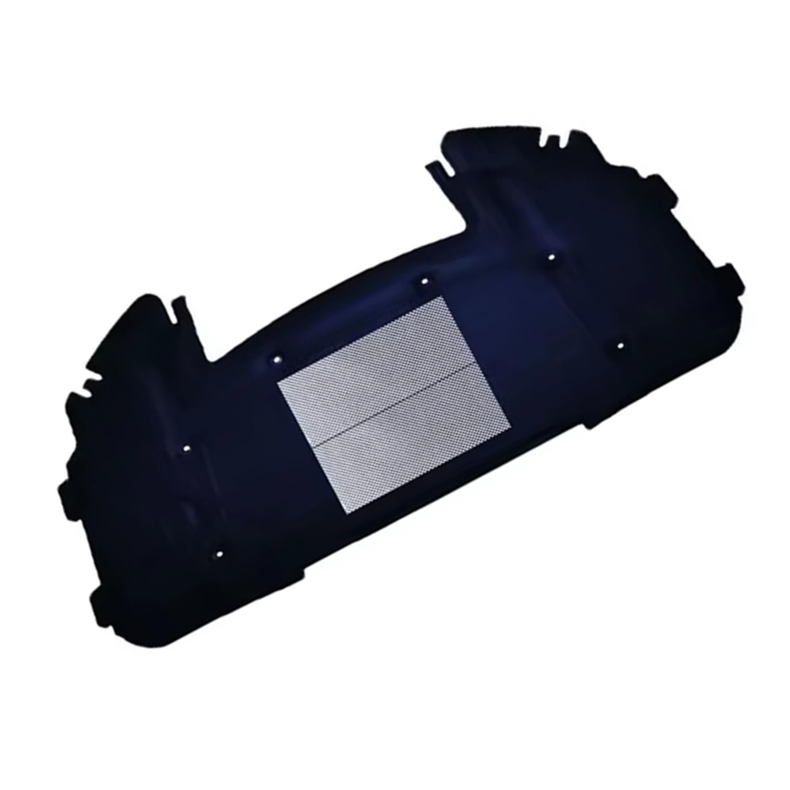 Compatible with for 3 Series for E90 E91 E92 E93 335i 320d 2005 2006-2010 2011 Front Soundproof Cotton Mat Sound Hood Heat Insulation Pad Car Hood Insulation Pad(2piece Aluminum)
