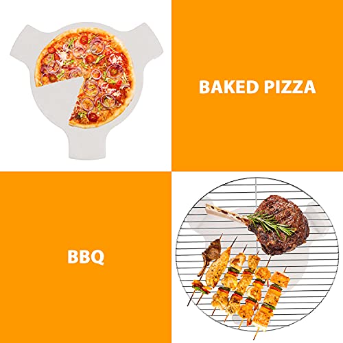 AJinTeby Heat Deflector, Plate Setter for 18" Big Green Egg Grill, Big