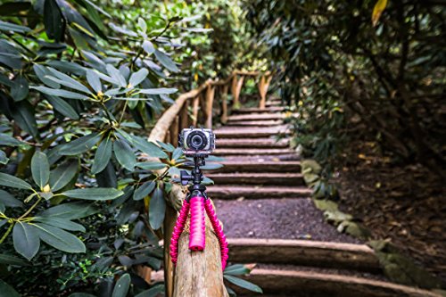 Vivitar Large Rubbarized Spider Tripod, Extends 12 Inches And Rotates 360 Degrees, Viv-Sp-12-Blk , Black #TOP4