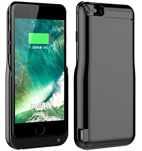 IPhone 7 Custodia, Rhidon 6800 mAh ricaricabile