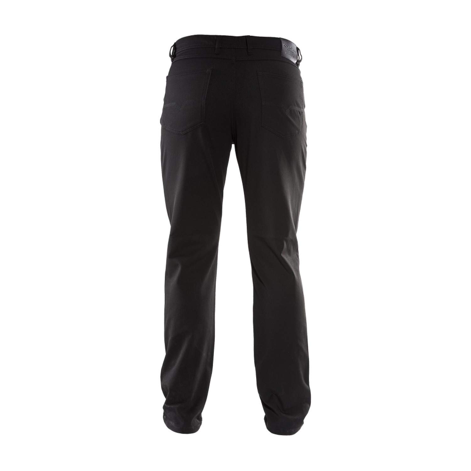 Colac 112.04.02 Tim - Pantalones vaqueros para hombre, corte recto con elástico, color negro