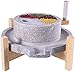 LiuliuBull Petite Moulin à Pierre Meule de ménage Vieux Pierre Moulin Vert Moulin de Pierre Moulin de ménage manuels manuels de Pierre Moulin de Pierre ménage Mini soymilk Machine, 25kg (Size : 33KG)