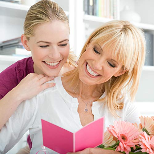 Vanjewnol Gifts For Mom, Bonus Mom Necklace From Daughter/Son, Infinity Heart Necklaces For Women, Mothersday Gift For Stepmom/Mother In Law N01D #TOP6