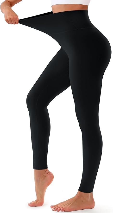Bluemaple High Waisted Leggings for Women - Workout Yoga Pants