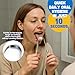 Stainless Tongue Scraper Set for Adults： Easy To Use For Oral Care and Hygiene – Pack Of 2 Stainless Steel Tongue Cleaners, 2 Travel Cases, 4 Floss Picks – Cleaning for Tongue Care & Fresh Breath