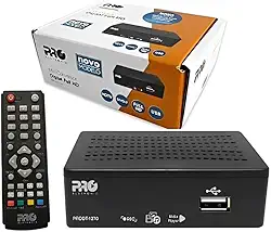 Conversor Digital e Gravador Full HD Proeletronic PRODT-1270 | HDMI, USB, Controle Remoto