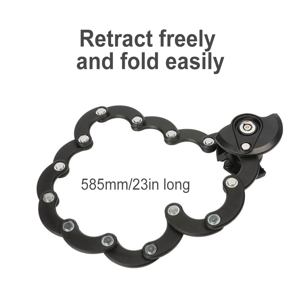 WEST BIKING – serrure de vélo pliable, pour vtt, vélo de route, hambourg, haute sécurité, antivol, pour Scooter électrique, chaîne de cyclisme / Vélo WEST BIKING – serrure de vélo pliable, pour vtt, vélo de route, hambourg, haute sécurité, antivol, pour Scooter électrique, chaîne de cyclisme / Vélo