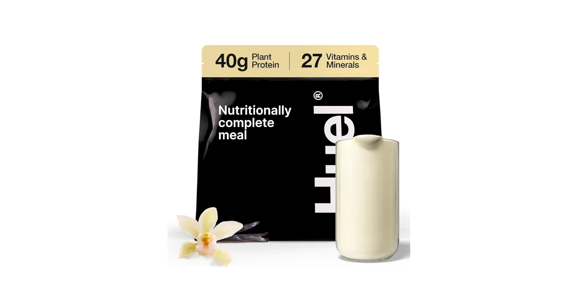 Amazon.com : Huel Black Edition | Vanilla 40g Vegan Protein