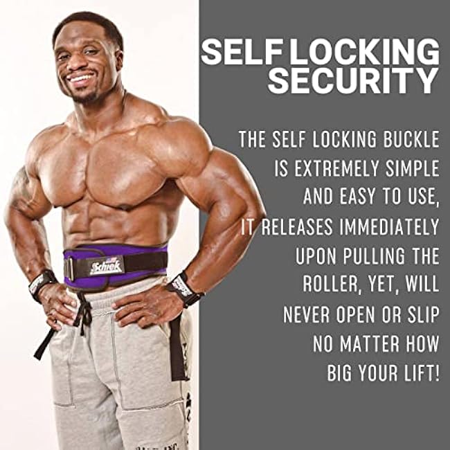 Schiek Sports 2006 Nylon 6 Weight Lifting Belt - Support Belt for Power Lifting