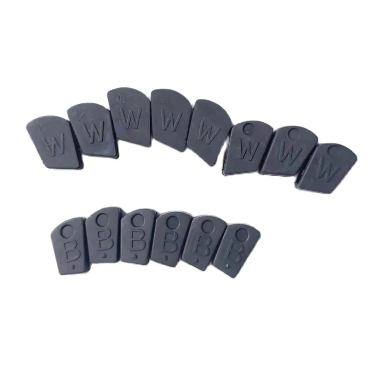 Lot de 88 capuchons de protection en caoutchouc for piano numérique Casio Privia PX3, PX110, PX300, PX150, PX160, PX5, PX7, PX800, CDP200, AP200