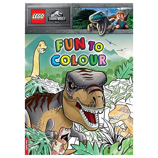 LEGO® Jurassic World™: Fun to Colour