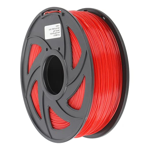 Filamento para impressora 3D, filamento PLA, vermelho para material de impressão Brinquedos, impress
