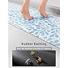 Amazon.com: YIHOUSE Thin Bath Mat Super Absorbent Quick Dry Thin ...
