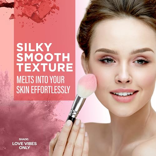 FACES CANADA Berry Blush - Love Vibes Only 03, 4g | Lightweight Long Lasting Ultra-Matte HD Finish | Silky Smooth Texture | Melts Effortlessly & Buildable | Absorbs Oil | Shea... - Image 5