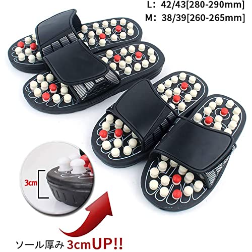 DDMX 顆粒スタイル健康ダイエットサンダル 38-39