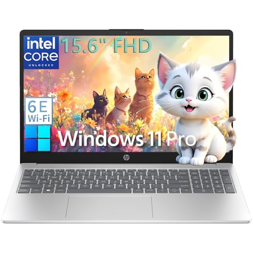 HP 15.6" FHD Laptop Computer for College Student Home Study