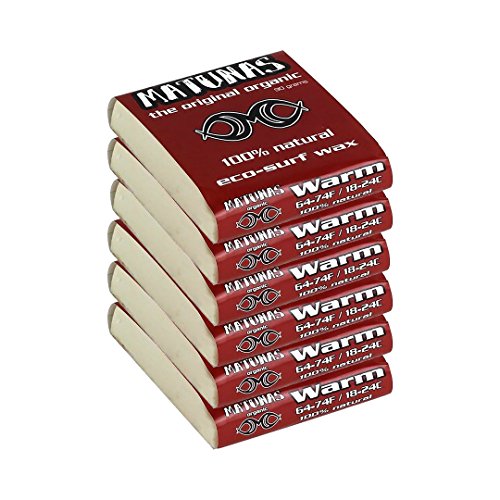 Matuna's Surf Wax 6 Pack (Choose Temperature) (Warm)
