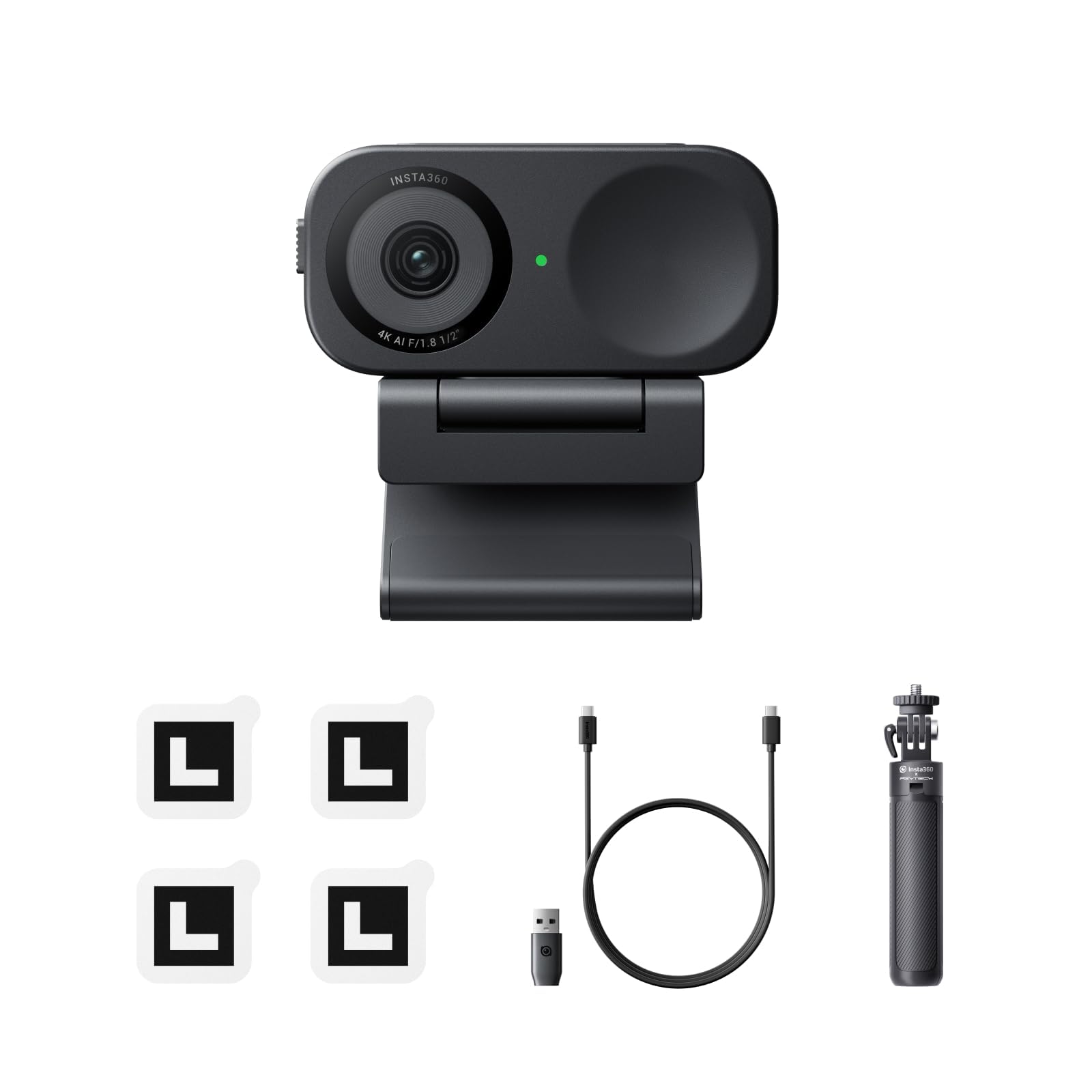 Amazon.com: Insta360 Link 2C Tripod Bundle - 4K Webcam for