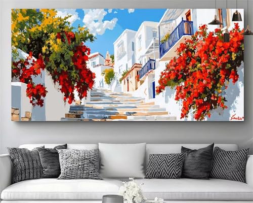 Point de croix cristal artisanat fleurs idee cadeau créatif 60x