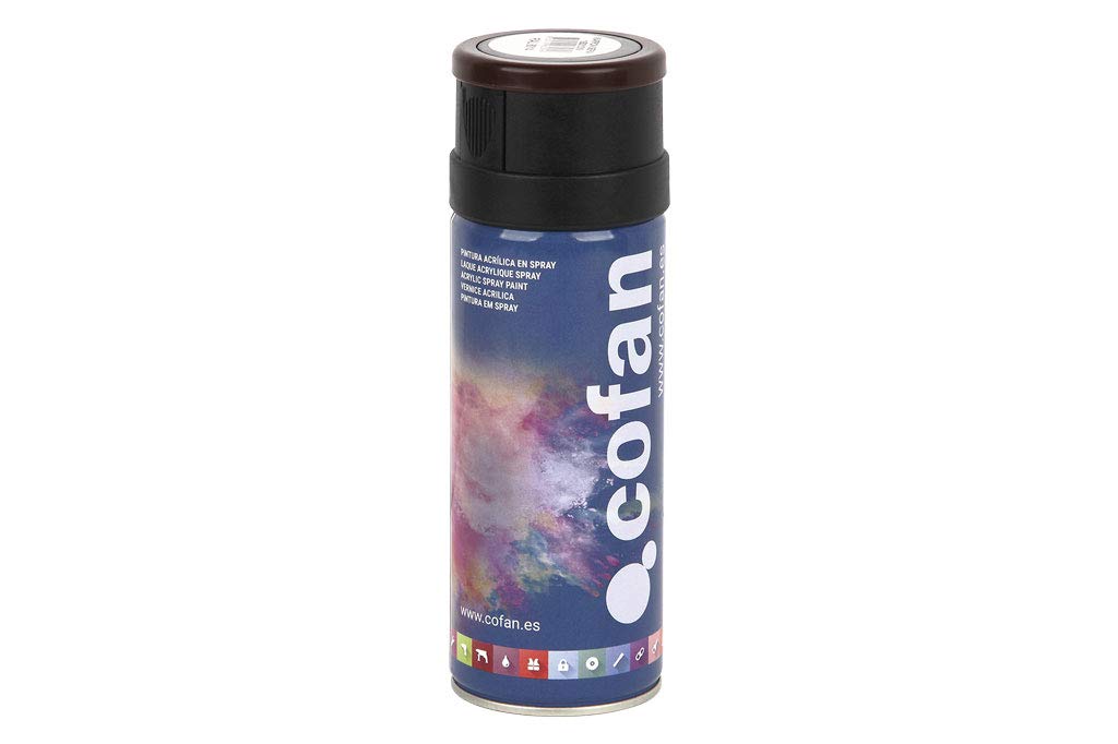 Cofan Pintura en Esmalte Acrílica | En spray | Envase de 400 ml | Resistente y Duradero